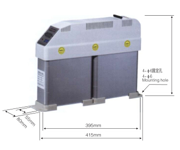电力电容器外形尺寸图